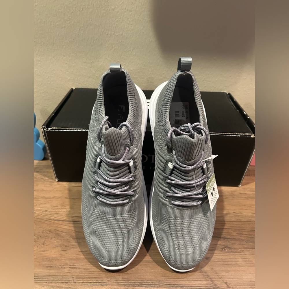 FootJoy Women’s Flex XP Golf Shoes-Gray-Size 7 NIB⛳️ - Picture 2 of 11